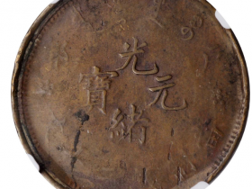 云南省光绪元宝二十文错版