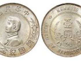 孙中山像开国纪念壹圆银币价格表