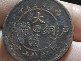 皖字大清铜币鉴定