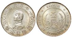 孙中山像开国纪念壹圆银币价格表